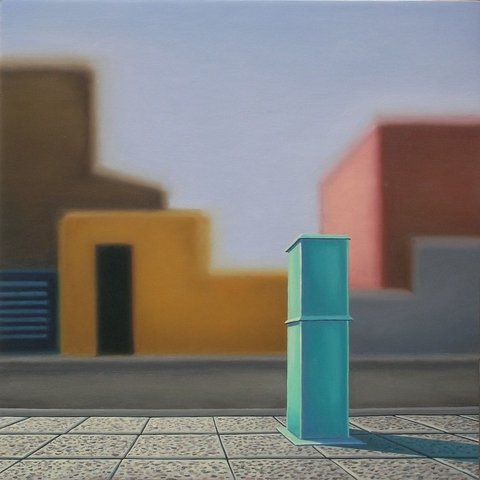 Alejandro Bonzo. Caja, 40x40cm.