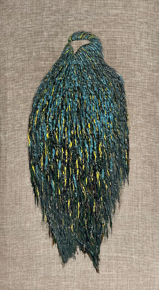 Ezequiel Albanell. Bosquimano, 78 x 40 cm