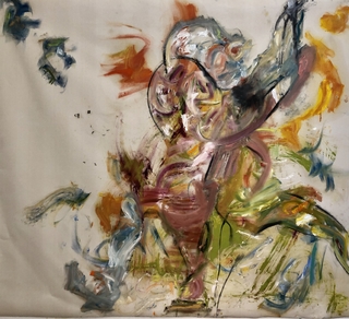 Sofia Mastai. In Utero XVI, 193 x 155 cm