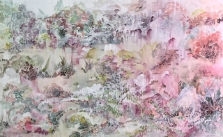 Daniela Ramsfelder. Vie en rose, 100 x 150cm