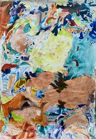 Sofia Gallo. Sin titulo, 210 x 145 cm