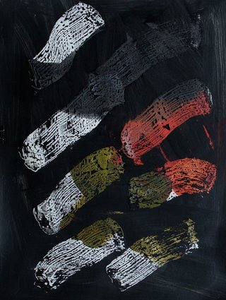 Sergio Bosco. Loop parafina V, 65 x 50 cm