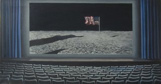 Hernan Salvo. Moonlanding, 42x80cm