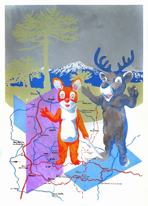 Kalil LLamazares. Patagonia Creep, 70 x 50 cm