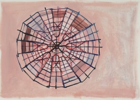 Luciana Levinton. Sin titulo (Guggenheim VIII) II, 50 x 70 cm