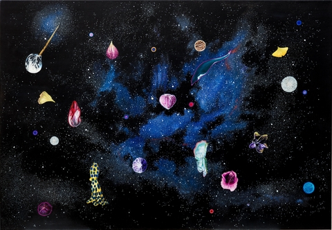 Catalina White. Texturas del espacio, 90 x 130 cm