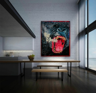 Amador Rojas. 60 horas, 175 x 145 cm