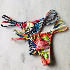 Colaless tiritas Estampado Print Flower - Morcis Swimwear