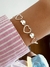 Pulsera one love de acero blanco