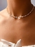 Collar white charm