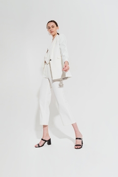 Pantalon Irina Off White - comprar online