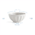 Bowl Ceramica 23 Cm Blanco Ensaladera Grande - comprar online