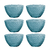 Set X6 Bowls Compoteras Labradas Acrílico Resistente 800 Ml en internet