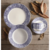 Set X16 Piezas Vajilla Ceramica Blue Corona - comprar online
