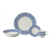 Plato Playo Corona Blue Apto Microondas Ceramica - comprar online