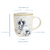 Set X4 Tazas Loza Ceramica Corona Jarro Mug Apta Microondas - comprar online