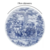 Set X6 Platos Postre Cena Inglesa Tradicional Antiguo Azul - comprar online