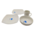 Set X12 Platos Playos Ceramica 25 Cm Oslo Corona en internet