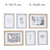 Set De 6 Portarretratos Madera Box 4-10x15 cm / 2-15x20 cm VGO en internet