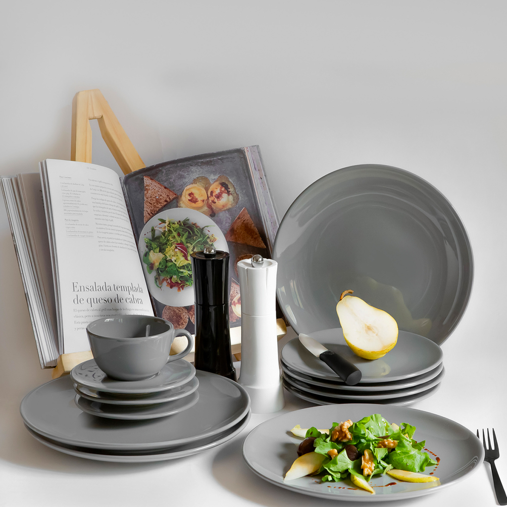Set Completo Vajilla 30 Piezas Juego Platos Oxford Ceramica