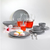 Set De Platos X6 Playos 26 Cm Ceramica Linea Oxford Cocina - tienda online