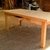 Mesa de madera de Ciprés "Estilo Campo" 0.90 x 2.20 metros ¡Única! - comprar online