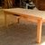Mesa de madera de Ciprés "Estilo Campo" 1.00 x 2.40 metros ¡Única! - comprar online