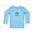 REMERA RIP CURL LYCRA MICRO WAVES L8 LIGHT BLUE