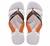 OJOTAS HAVAIANAS POWER 2.0 WHITE ORANGE