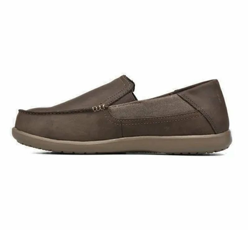 CROCS SANTA CRUZ 2 LEATHER ESPRESSO WALNUT