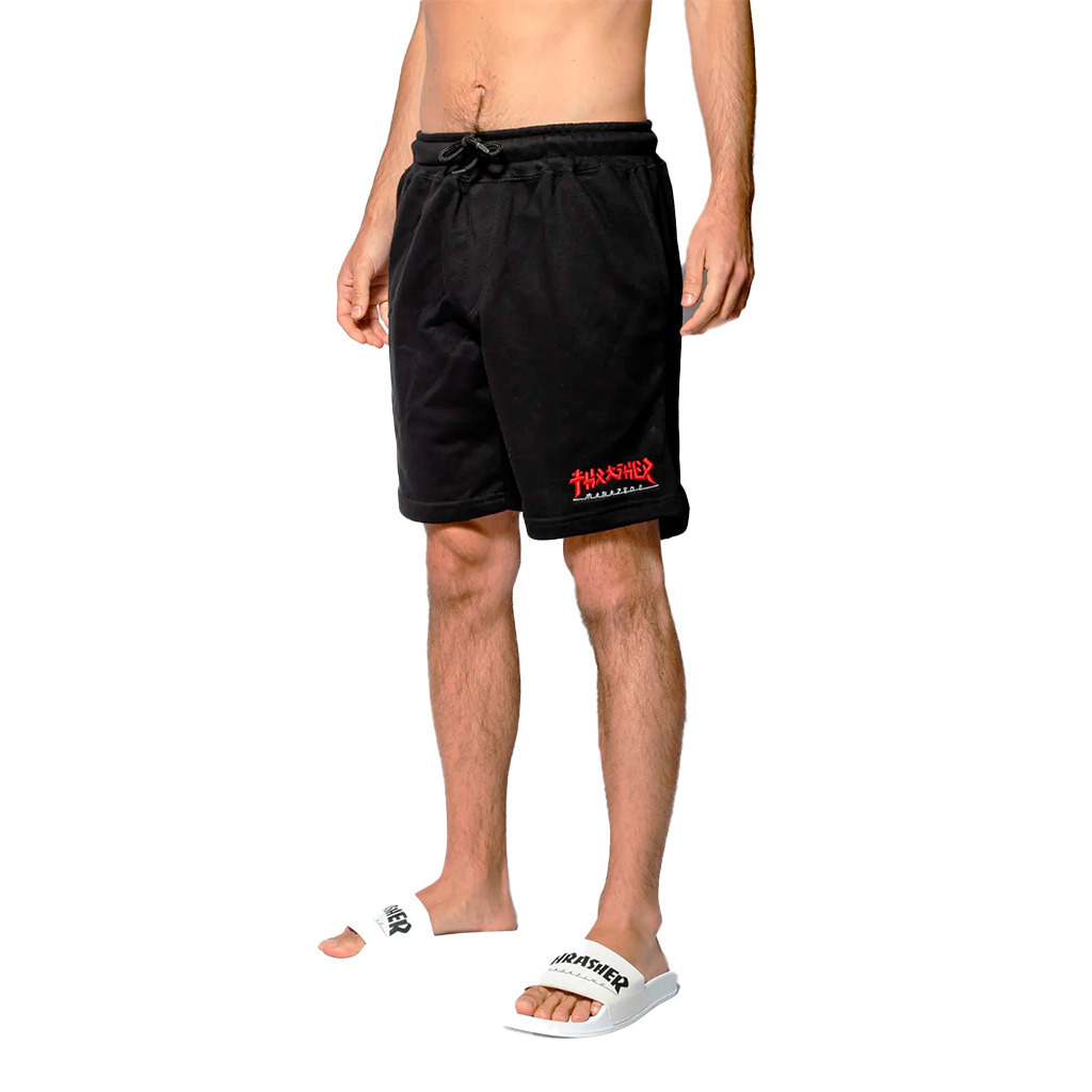 BERMUDA THRASHER ALGODON GODZILLA BLACK