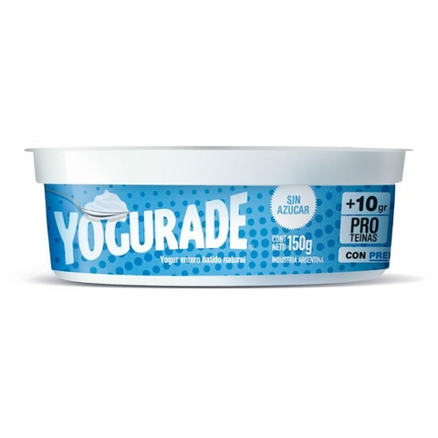 Yogurade - Yogur Cremoso Entero 150ml - comprar online