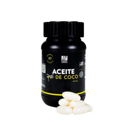 Aceite de Coco 60 Capsulas Blandas - Natural Nutrition
