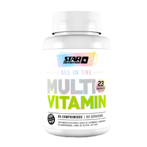 All In One Multivitamin 60 Tabletas - Star Nutrition