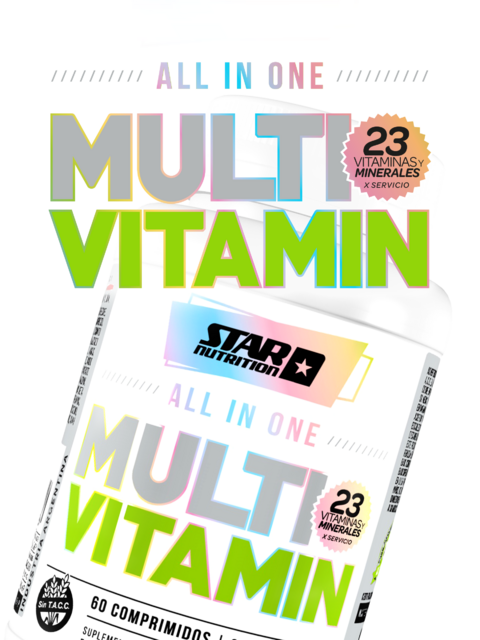All In One Multivitamin 60 Tabletas - Star Nutrition en internet