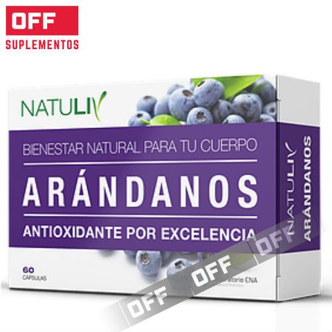 ARANDANOS ANTIOXIDANTE 60Caps - NATULIV ENA