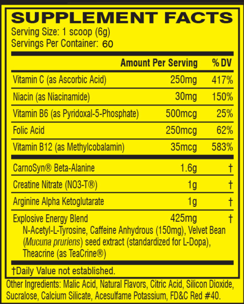 CELL TECH - MUSCLETECH - RECUPERADOR MUSCULAR INFORMACION NUTRIMENTAL ::  Elite Nutrition