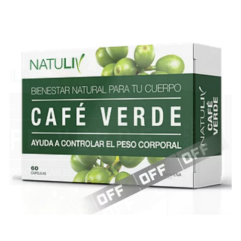 CAFÉ VERDE Control del peso 60 Caps - NUTILIV ENA - comprar online