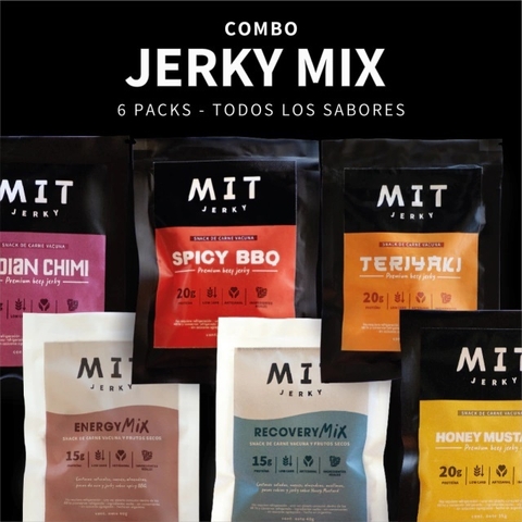 6 PACK COMBO JERKY MIX - MIT JERKY