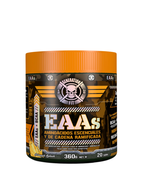 EAAs AMINOACIDOS ESENCIALES 360 GRS - GENERATION FIT - comprar online