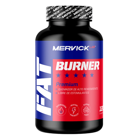 Fat Burner Quemador de Grasa 120 Tabs - Mervick