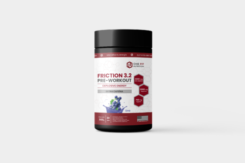 FRICTION 3.2 PRE WORKOUT 300 GRS 30 SERVICIOS - ONE FIT