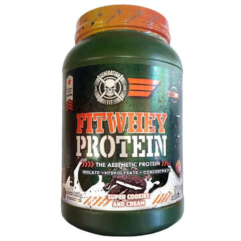 Fit Whey Protein 2lb Isolate + Hydrolizate + Concentrate - Generation Fit - tienda online