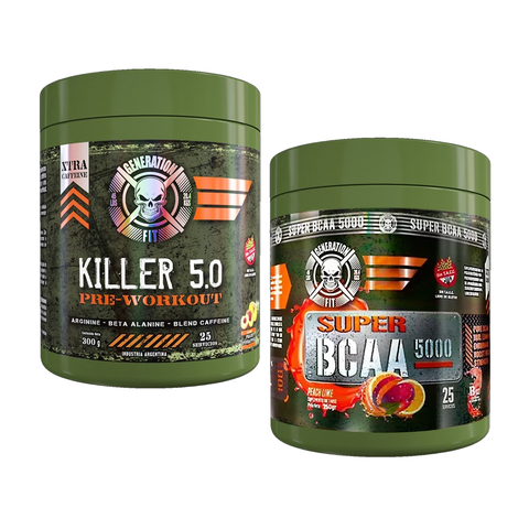 Combo BCAA + Killer 5.0 Pre Workout - Generation Fit