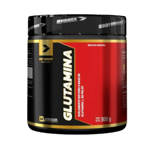 Glutamina 300 Gr Recuperación Muscular - Body Advance