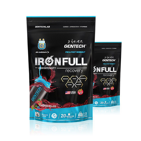 IRON FULL RECOVERY DOY PACK 500 Grs - GENTECH - comprar online