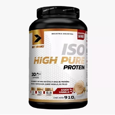 Iso High Pure Protein 910Grs Proteína Aislada - Body Advance