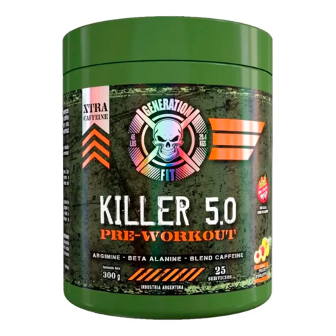 Killer 5.0 Pre Workout 25srv - Generation Fit