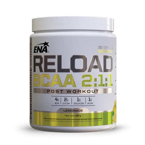 RELOAD BCAA 2:1:1 220 Grs. - ENA SPORT - comprar online