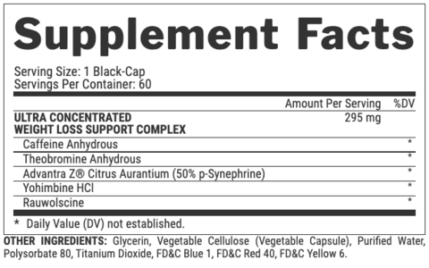 LIPO 6 BLACK UC 60 Caps - NUTREX - Off Suplementos